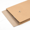 Saco de documentos em papel kraft para envelopes marrom C4 com fechamento por botão